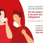 Fin du passe vaccinal et du port du masque obligatoire